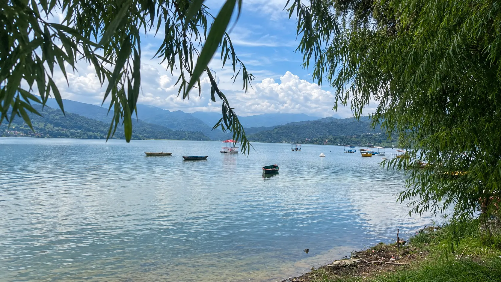 Fewa Lake in the morning - still, quiet, and unforgettable.