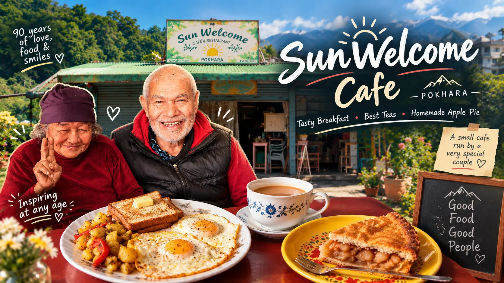 Sunwelcome Cafe, Pokhara - A Legacy of Warmth, Breakfast, and Apple Pie
